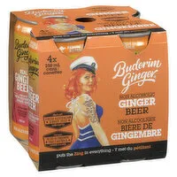 Buderim - Ginger Beer Original, 4 Each