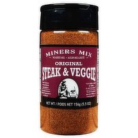 Miners Mix - Miners Mix Original Steak&Veggie Rub, 156 Gram