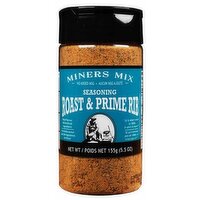Miners MIx - Roast & Prime Rib Rib Seasoning, 155 Gram