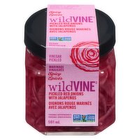 wildVine - Pickled Red Onions Jalapeno, 1 Each