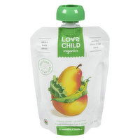 Love Child - Organics Pears Kale Peas, 128 Millilitre