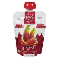 Love Child - Organics Apples, Strawberries, Rhubarb, 128 Millilitre