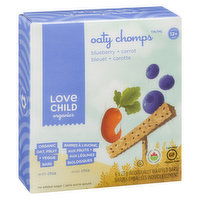 Love Child - Organics Oaty Chomps Blueberry & Carrot, 6 Each