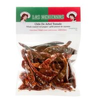 Las Mexicanas - Chile De Arbol Whole, 25 Gram