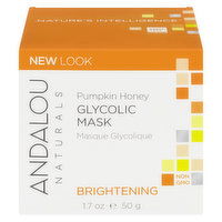 Andalou Naturals - Brightening Glycolic Mask Pumpkin Honey, 50 Millilitre