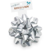 Repeat-A-Bow - Christmas Bows, Silver, 1 Each