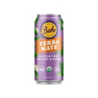 Babe Beverages - Yerba Mate - Passion Fruit, Orange & Guava, 473 Millilitre