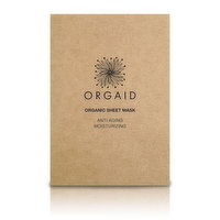 Orgaid - Sheet Mask Face Mask Anti-Again & Moisturizing, 1 Each