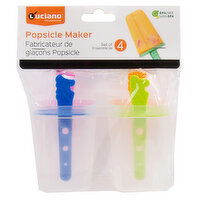 Luciano - XI L Gourmet 4 Piece Popsicle Maker, 4 Each