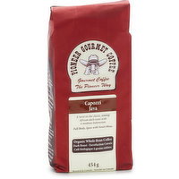 Pioneer Coffee - Capozzi Java Organic Whole Bean Coffee Dark Roast, 454 Gram