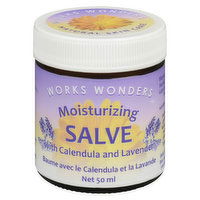 Works Wonders - Moisturizing Salve with Calendula and Lavender, 50 Millilitre