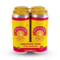 Spinnakers - Lemonade Soda, 4 Each