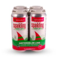 Spinnakers - Sparkling Watermelon Lime, 4 Each