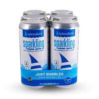 Spinnakers - Sparkling Mineral Water Just Bubbles, 4 Each