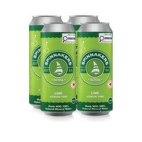 spinnakers - Soda - Lime, 4 Each