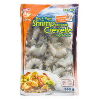 Viva Sea - Black Tiger Shrimp, Frozen, 340 Gram