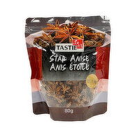 TASTIE - Dried Star Anise, 80 Gram