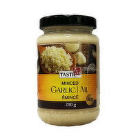 TASTIE - Minced Garlic, 210 Gram