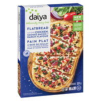 Daiya - Flatbread Plant Based Chicken Smoked Bacon & Ranch, 331 Gram