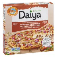 Daiya - Dairy Free Gluten Free BBQ Plant-Based Chicken Flavour Vegan Pizza