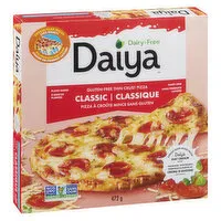 Daiya - Dairy Free Meatless Pepperoni Gluten Free Pizza, 472 Gram