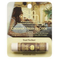 Sun Bum - Lip Balm Coconut SPF 30, 4.25 Gram