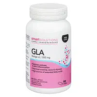 Smart Solutions - GLA Borage Oil Softgels 1000 mg, 90 Each