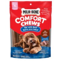 Milk bone - Milk Bone Cmfr Chews Small Bar w Beef, 210 Gram