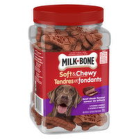 Milk bone - Dog Treats, Soft & Chewy Beef Steak Flavour, 708 Gram