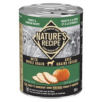 Nature's Recipe - Wet Dog Food, Turkey and Pumpkin, 368 Gram