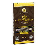 Zazubean - Dark Chocolate Cheeky Salted Toffee Banana & Maca, 85 Gram