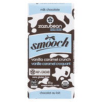 Zazubean - Milk Chocolate Smooch Vanilla Caramel Crunch, 85 Gram