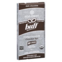 Zazubean - Buff 90% Cacao - Strong Dark Chocolate Bar, 85 Gram