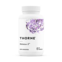 Thorne - Vitamin & Supplements - Melaton-3, 60 Each