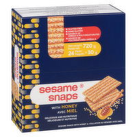 Sesame Snaps - Honey, 24 Each