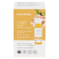 Pulp & Press - Wellness Shot Ginger Organic, 4 Each