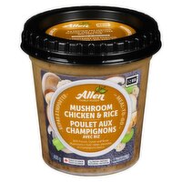 Allen FAMILY FOODS - MEAL MUSHROOM CHICKEN RICE, 400 Millilitre