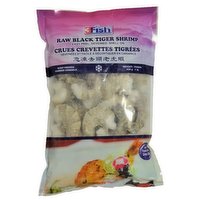 3 Fish - Frozen Black Tiger Shrimp, 454 Gram