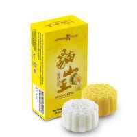 Hernan Food - Musang King Durian Snowy Mooncake 2PCS, 100 Gram