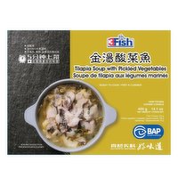 Three Fish - Tilapia Soup With Pickled Vegetabl, 400 Gram