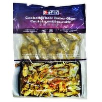 3 Fish - Frozen Cooked Whole Razor Clam, 340 Gram