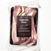 Legends Haul - Sugar Free Garlic Pepper Bacon, 400 Gram