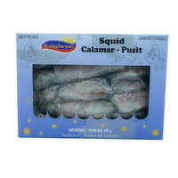 Kababayan - Whole Squid in Box, 400 Gram