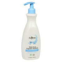 Aspen Clean - Natural Dish Soap Unscented, 530 Millilitre