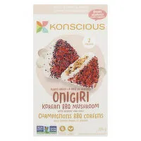 Konscious - Plant-based Onigiri BBQ Mushroom, 204 Gram