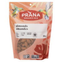 Prana - Raw Almonds Organic GF, 200 Gram