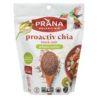 PRANA - Proactive Chia +Probiotics Whole Black, 284 Gram