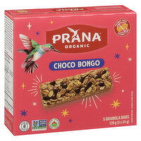 PRANA - Granola Bar Chocolate Bongo Organic, 120 Gram