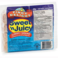 Pinoy Delight - Sweet 'n Juicy Wiener Jumbo, 450 Gram