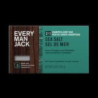 EVERY MAN JACK - Sea Salt Shampoo & Body Bar, 141.75 Gram